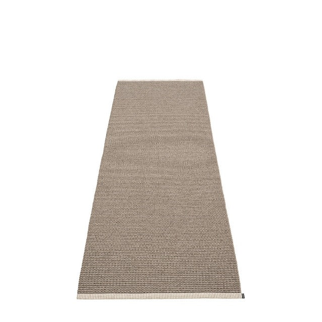 Pappelina Rug Mono Dark Mud