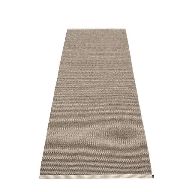 Pappelina Rug Mono Dark Mud