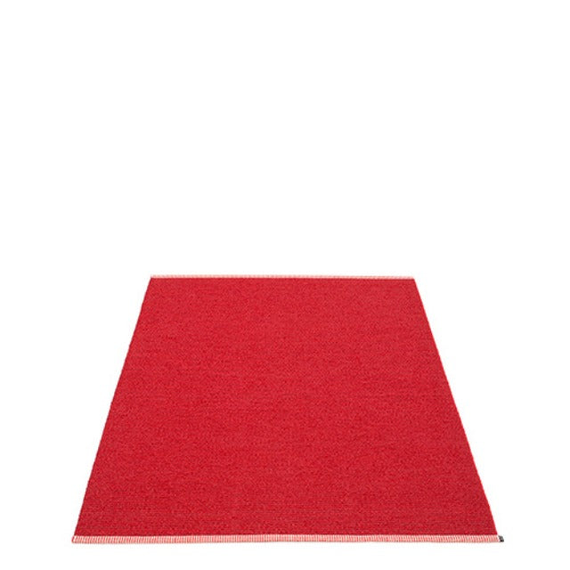 Pappelina Rug Mono Dark Red