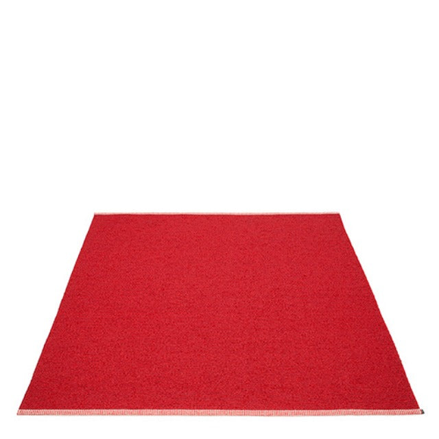 Pappelina Rug Mono Dark Red