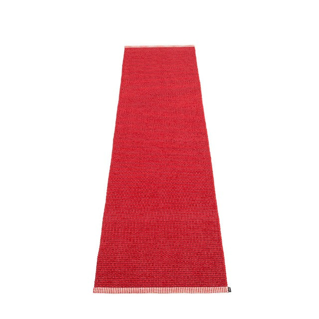 Pappelina Rug Mono Dark Red