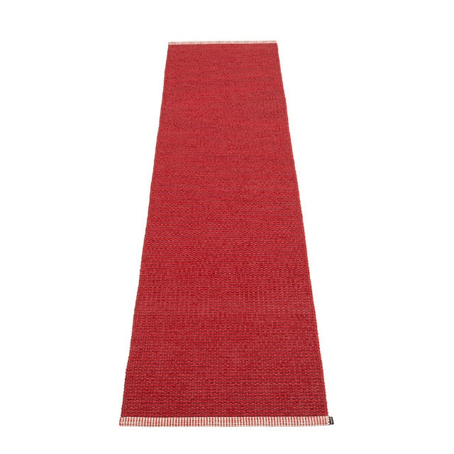 Pappelina Rug Mono Dark Red