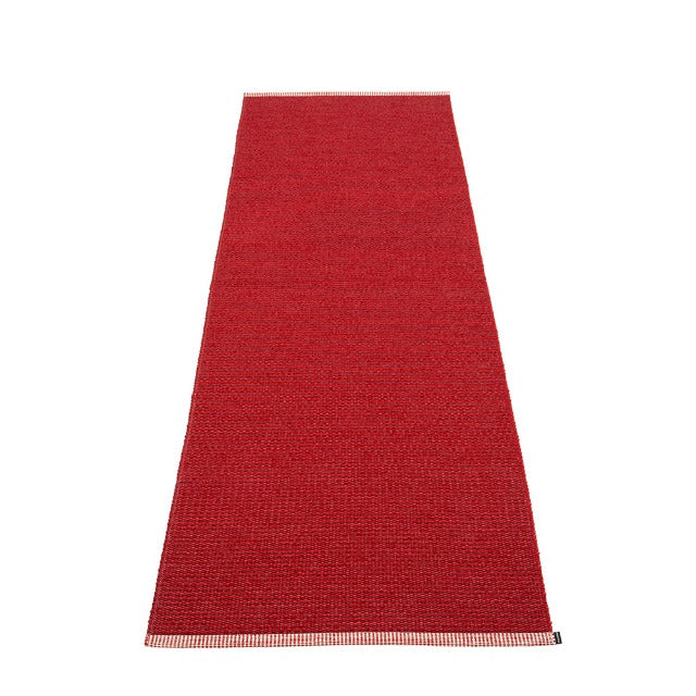 Pappelina Rug Mono Dark Red