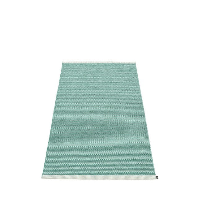 Pappelina Rug Mono Jade-Pale Turquoise