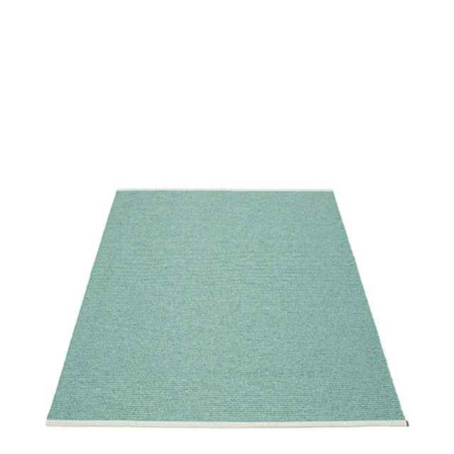 Pappelina Rug Mono Jade-Pale Turquoise