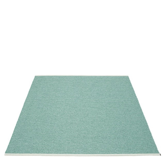 Pappelina Rug Mono Jade-Pale Turquoise