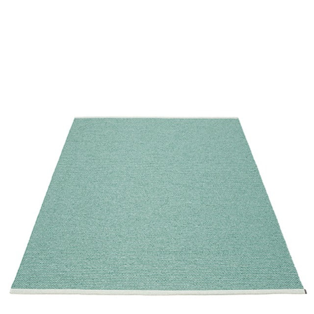 Pappelina Rug Mono Jade-Pale Turquoise