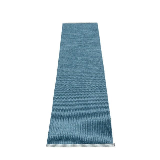 Pappelina Rug Mono Ocean Blue