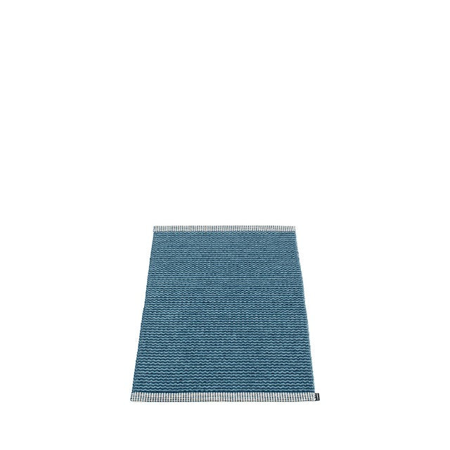 Pappelina Rug Mono Ocean Blue