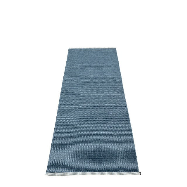 Pappelina Rug Mono Ocean Blue