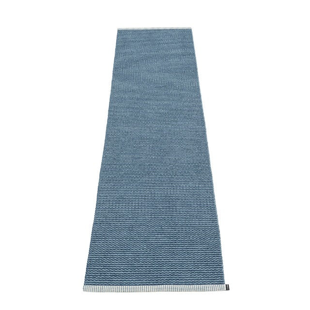 Pappelina Rug Mono Ocean Blue