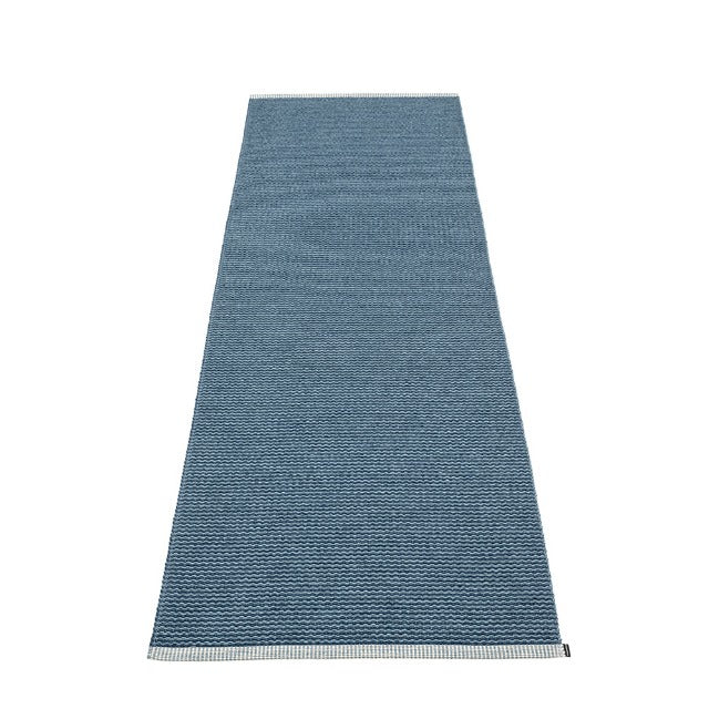 Pappelina Rug Mono Ocean Blue