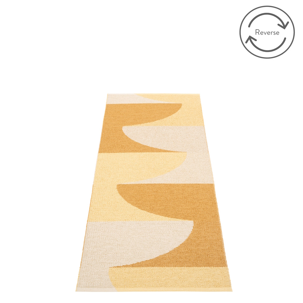 Pappelina Rug Hill Ochre