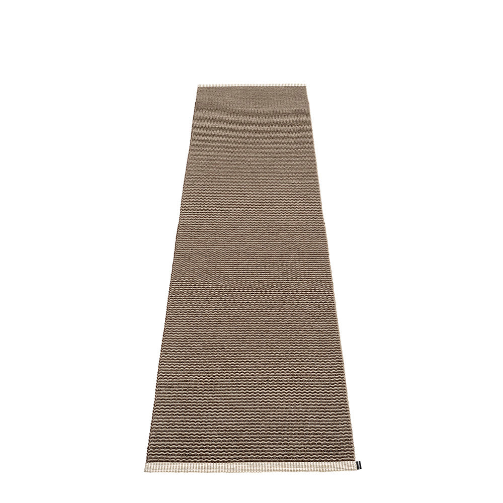 Pappelina Rug Mono Dark Brown