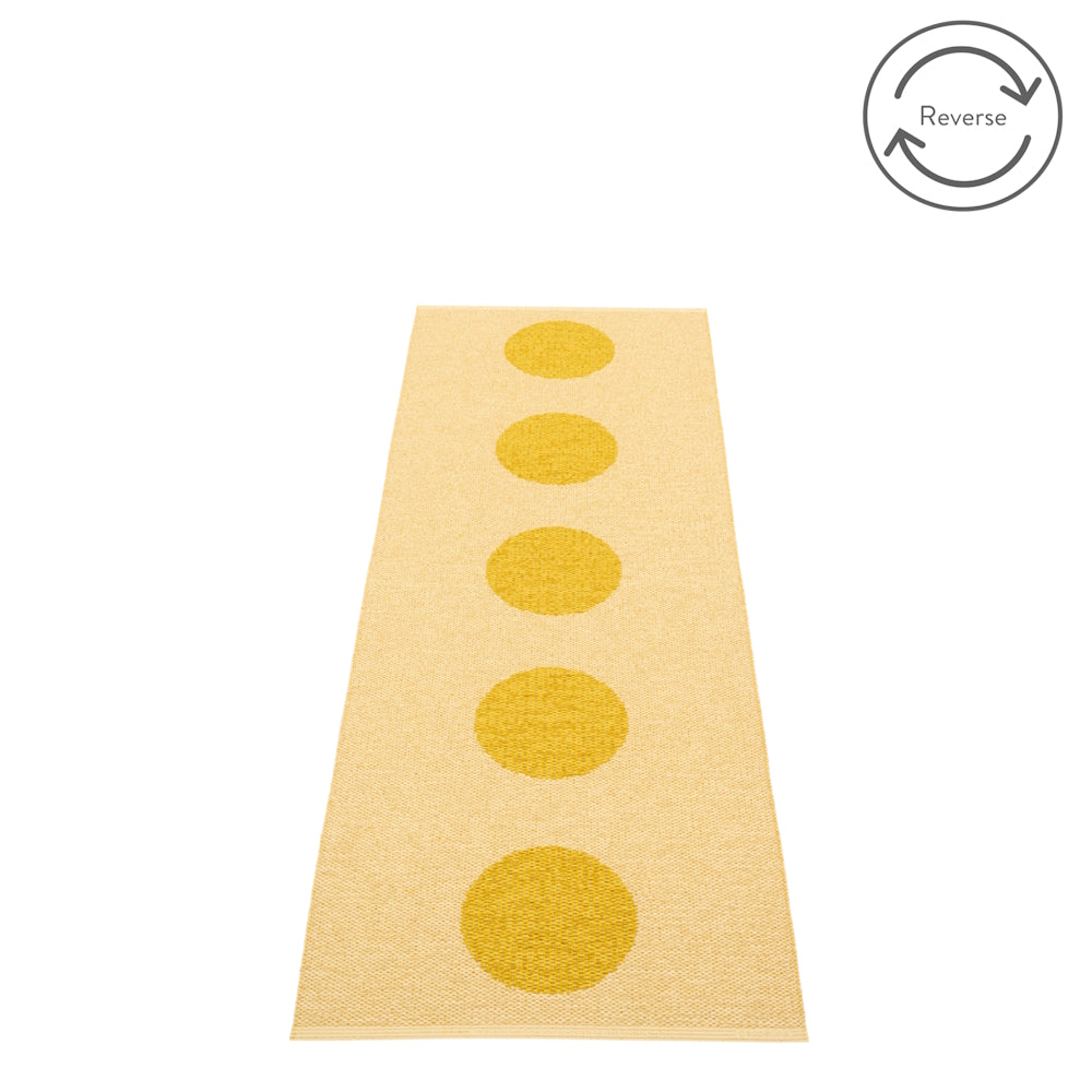 Pappelina Rug Vera Pop Mustard