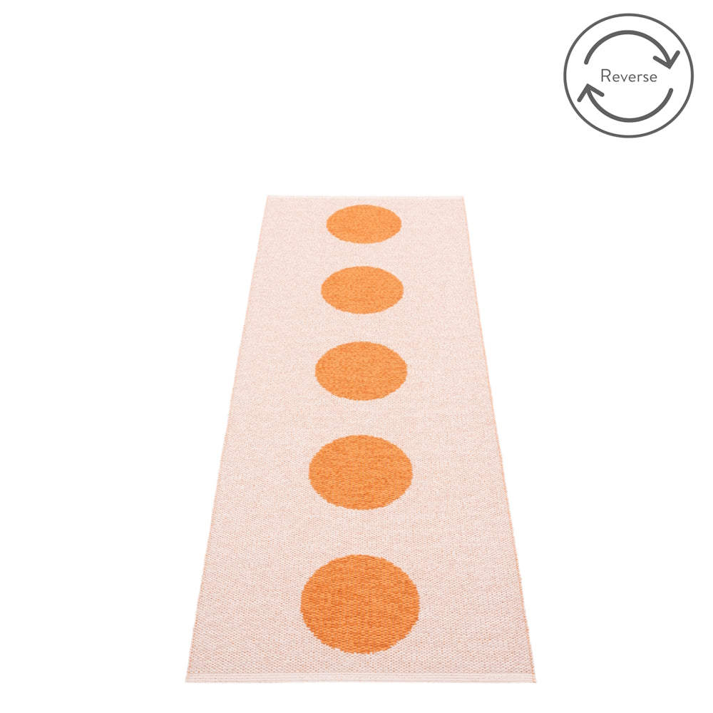 Pappelina Rug Vera Pop Pale Orange