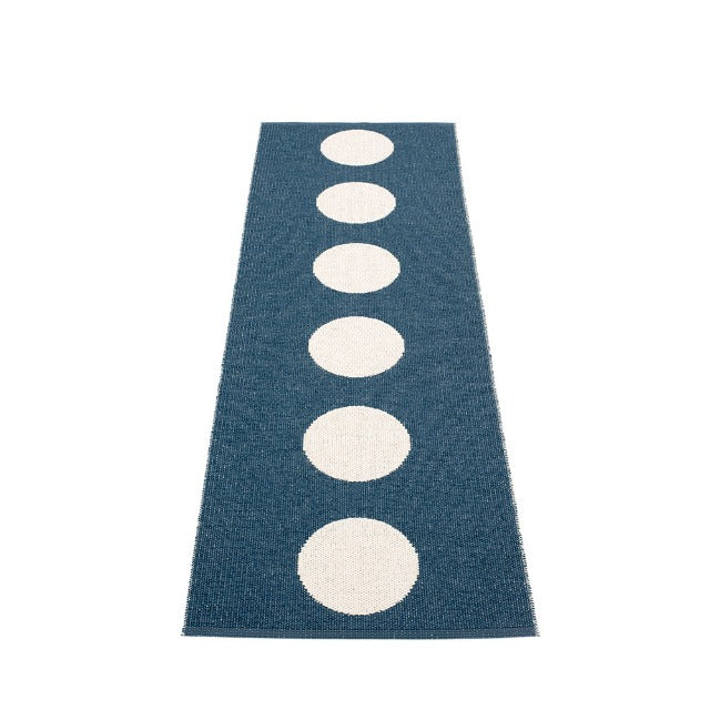 Pappelina Rug Vera Ocean Blue