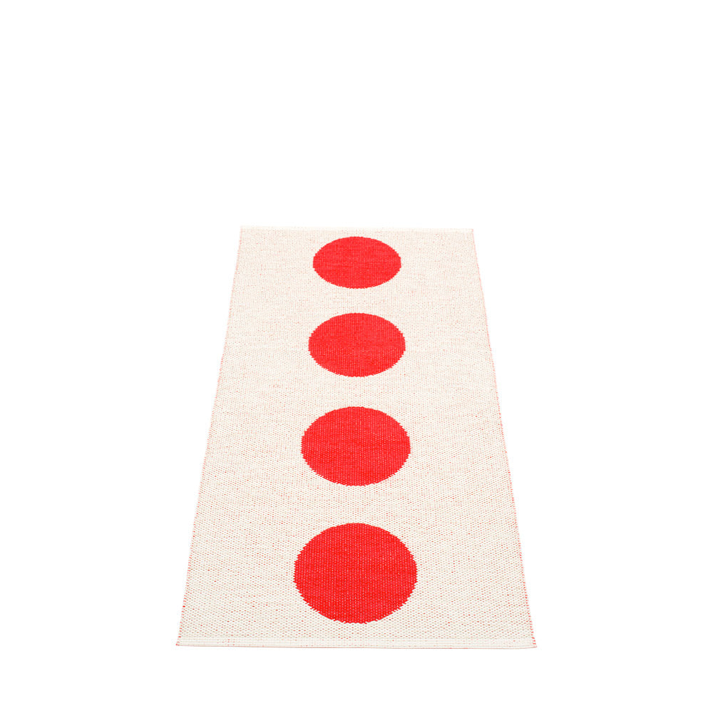 Pappelina Rug Vera Red