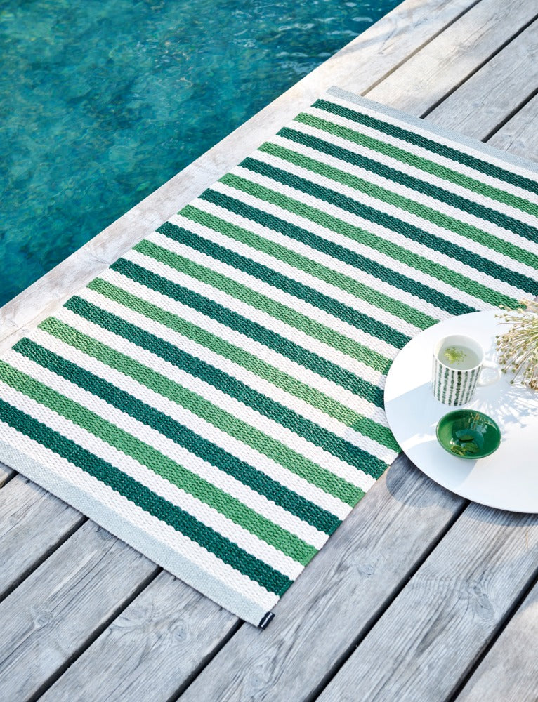 Pappelina Rug Teo Dark Green