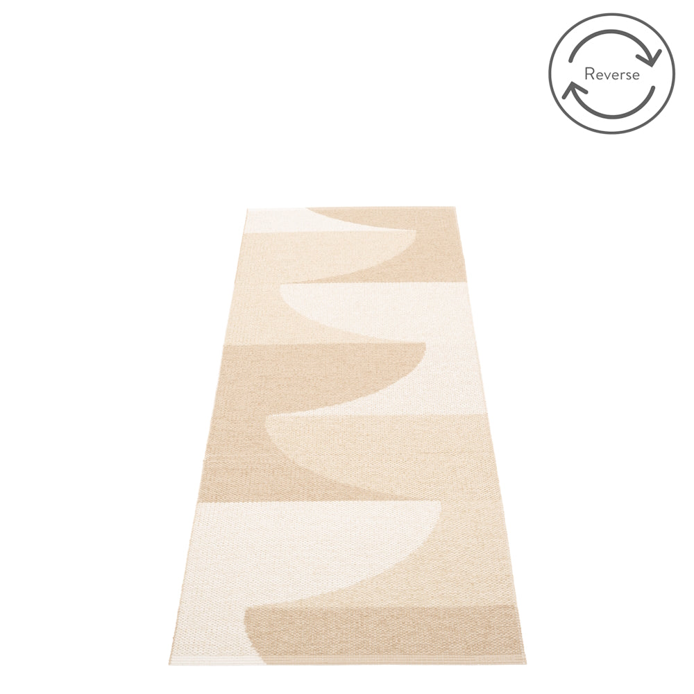 Pappelina Rug Hill Vanilla