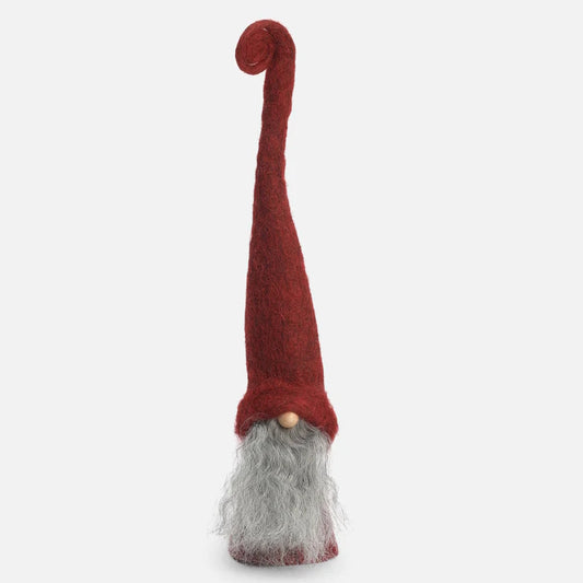 Santa Alfred red hat grey beard