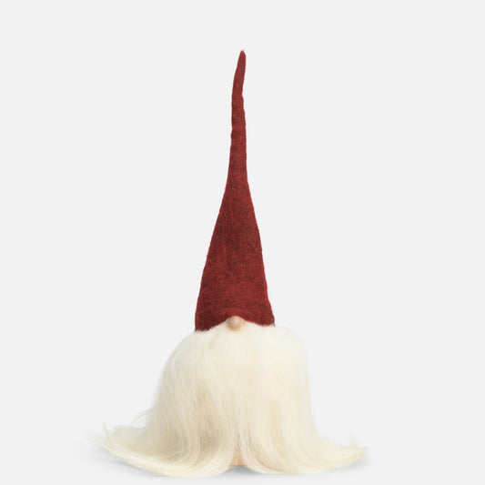 Santa Lrg red hat white beard