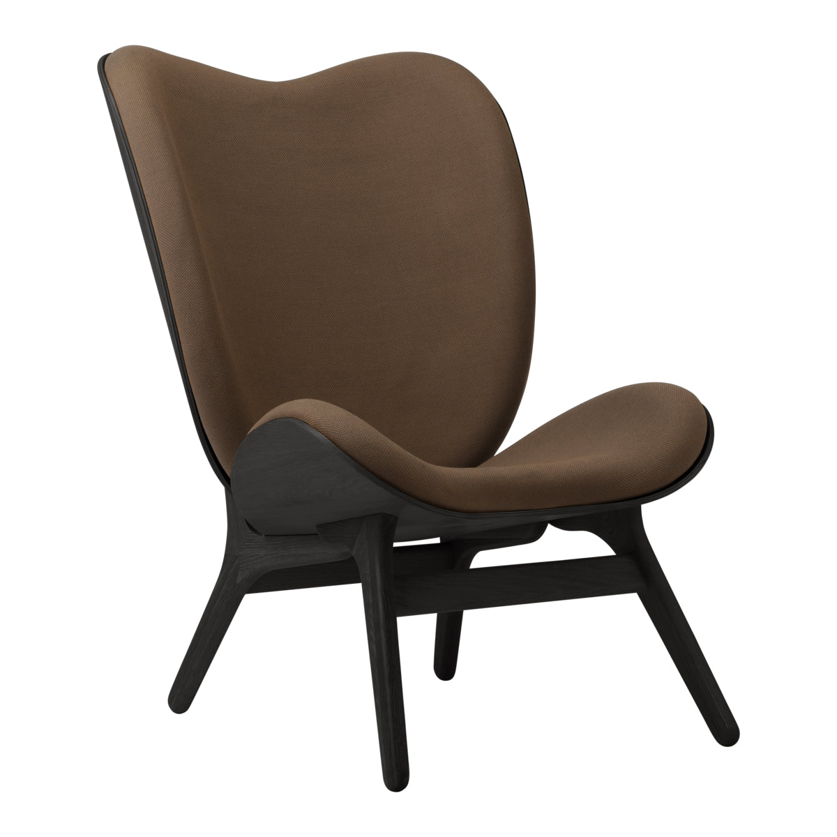 Umage A Conversation Piece Lounge Chair Tall Black Oak