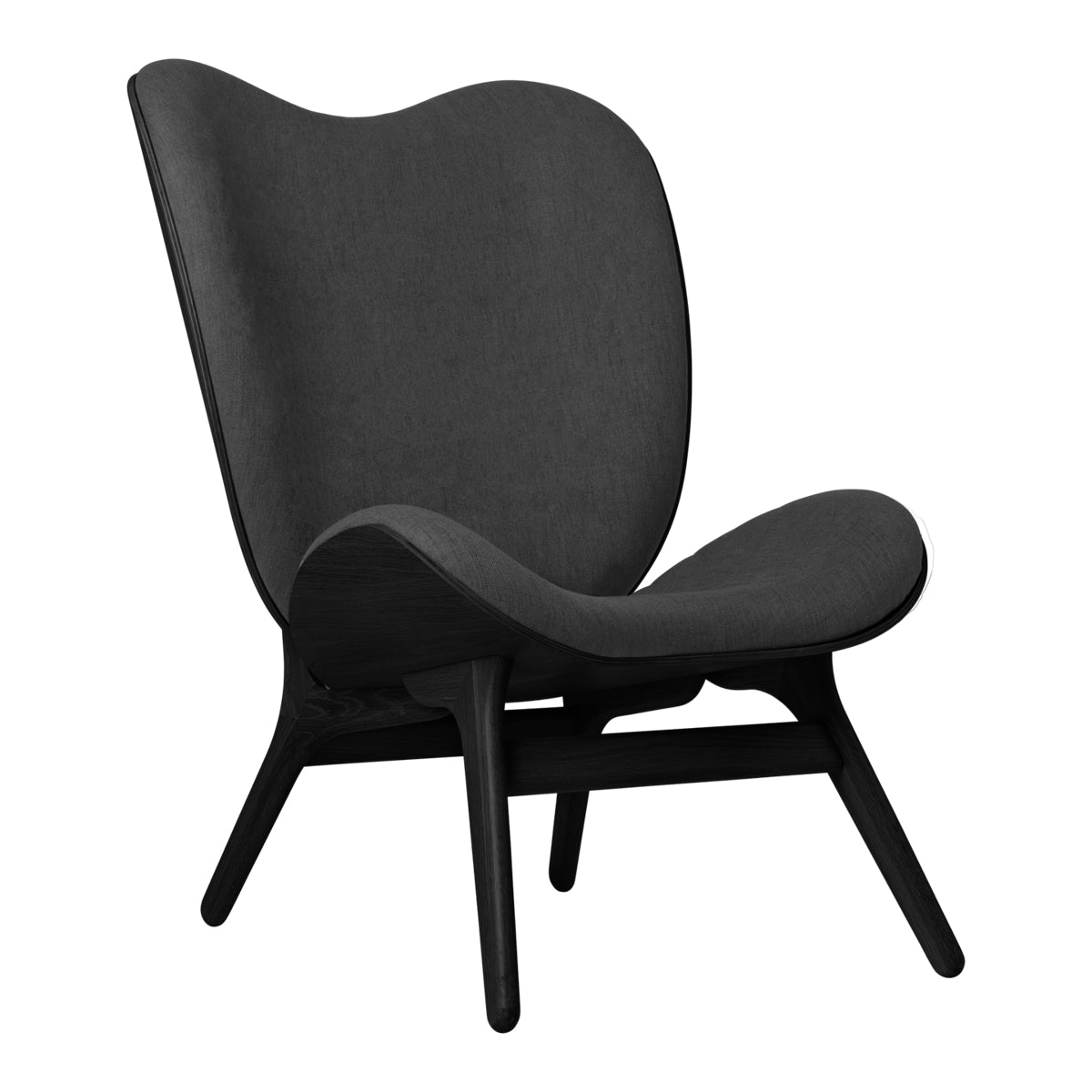 Umage A Conversation Piece Lounge Chair Tall Black Oak