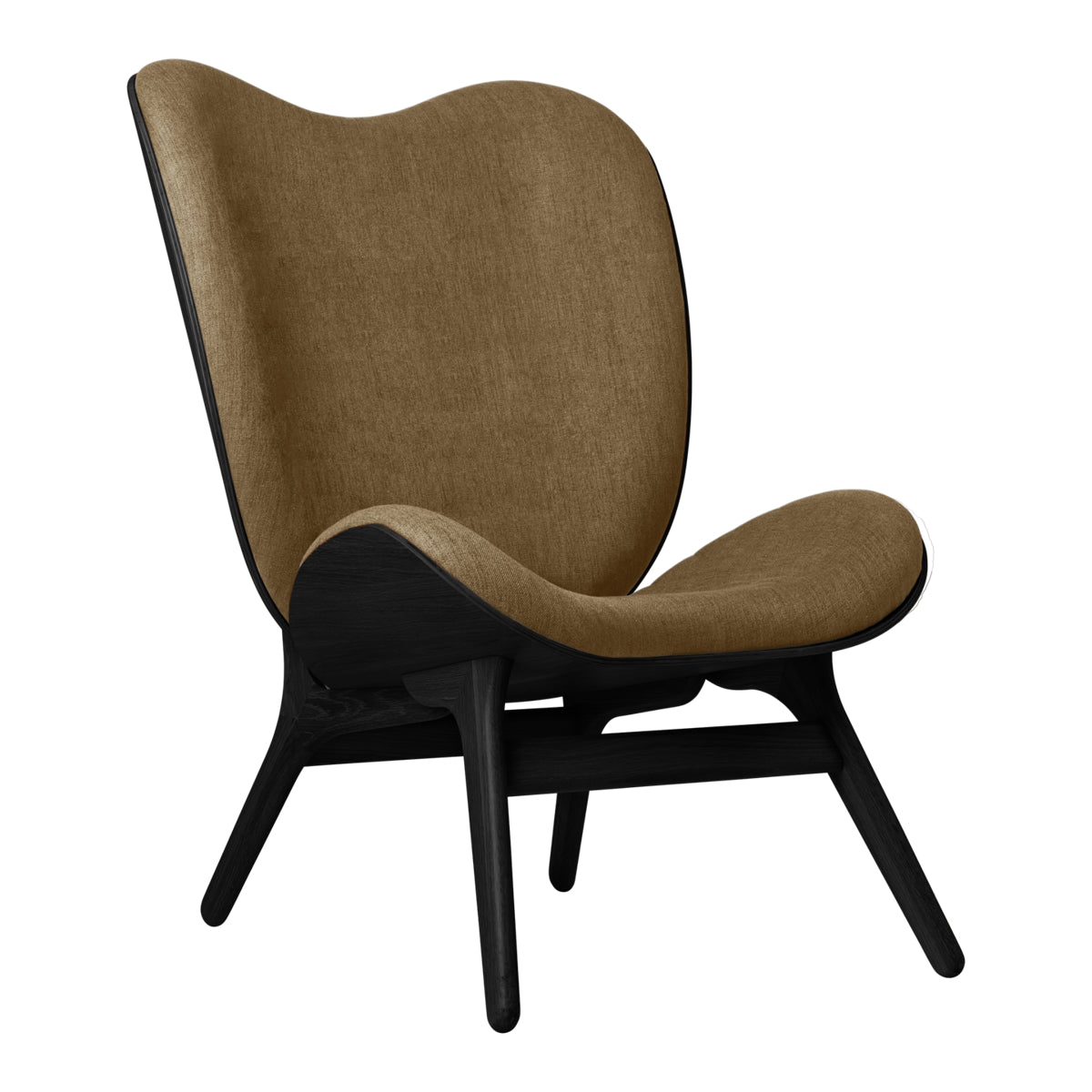 Umage A Conversation Piece Lounge Chair Tall Black Oak