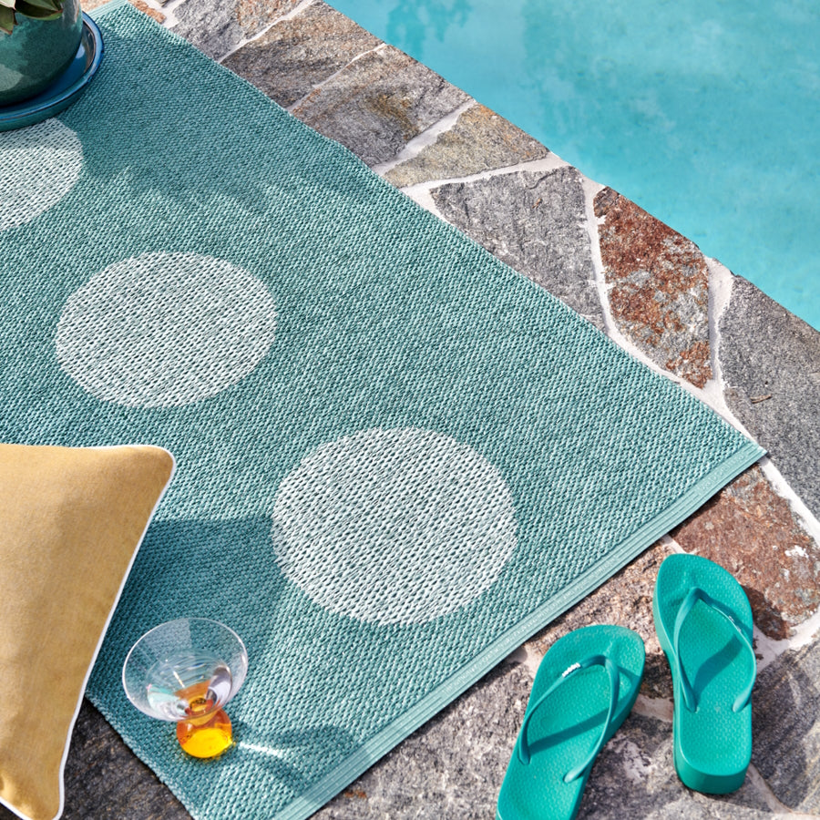 Pappelina Rug Vera Pop Jade