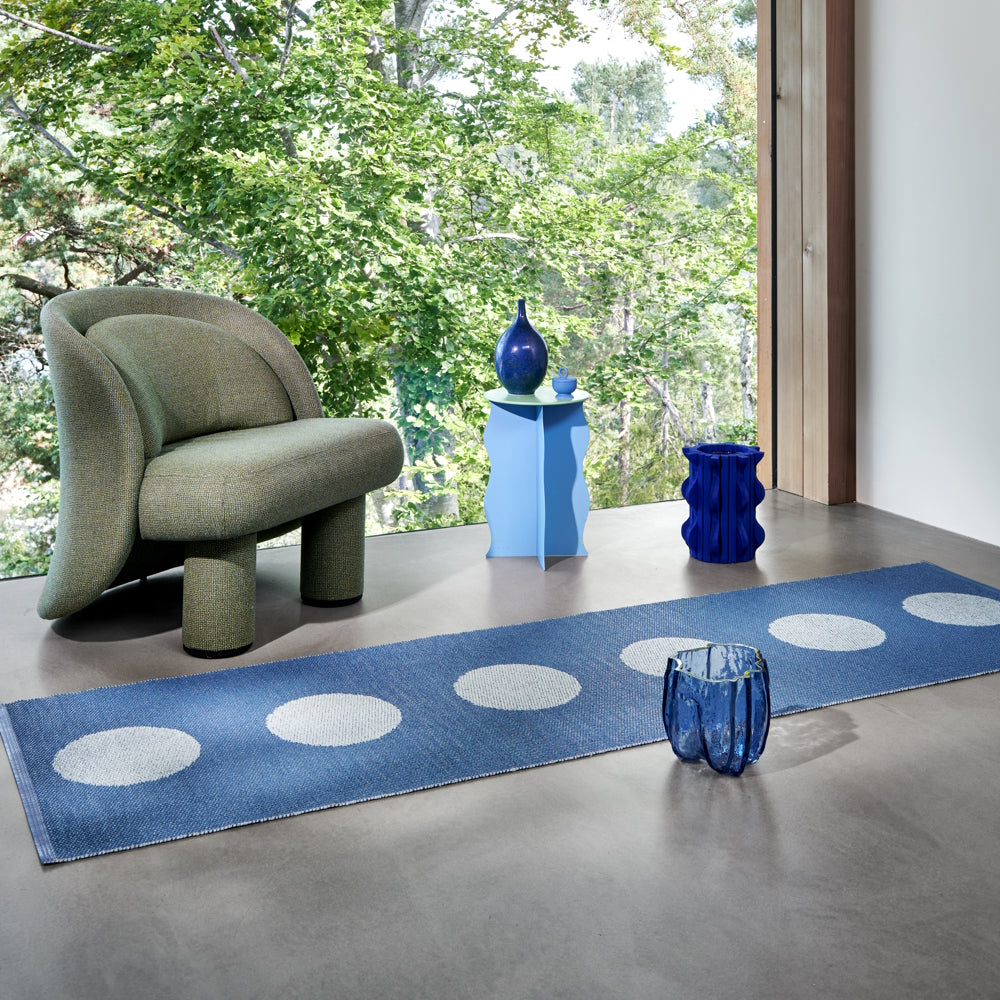 Pappelina Rug Vera Pop River Blue