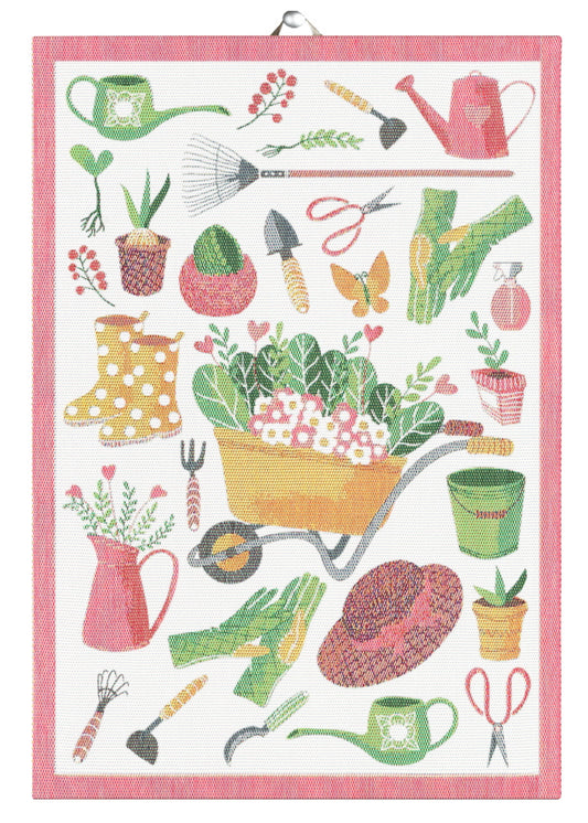 Ekelund Greenery Tea Towel 35x50