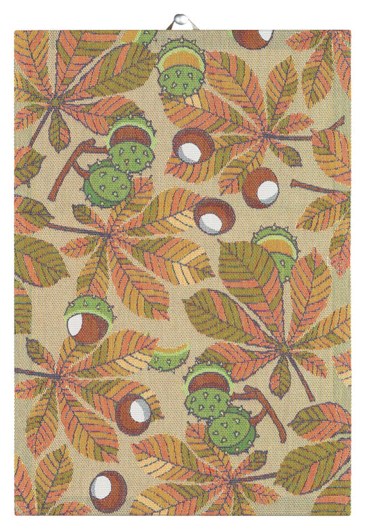 Ekelund Chestnut Tea Towel 35x50