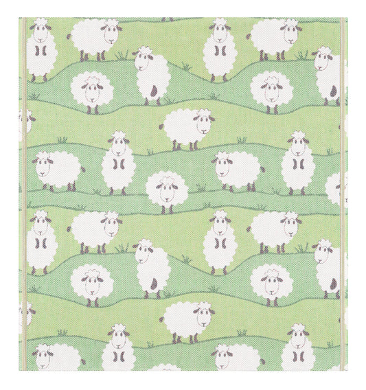 Ekelund Sheep Organic Cotton Woven Baby Blanket