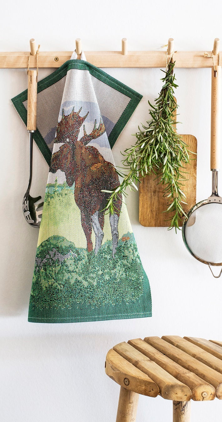 Ekelund Moose Tea Towel 35x50