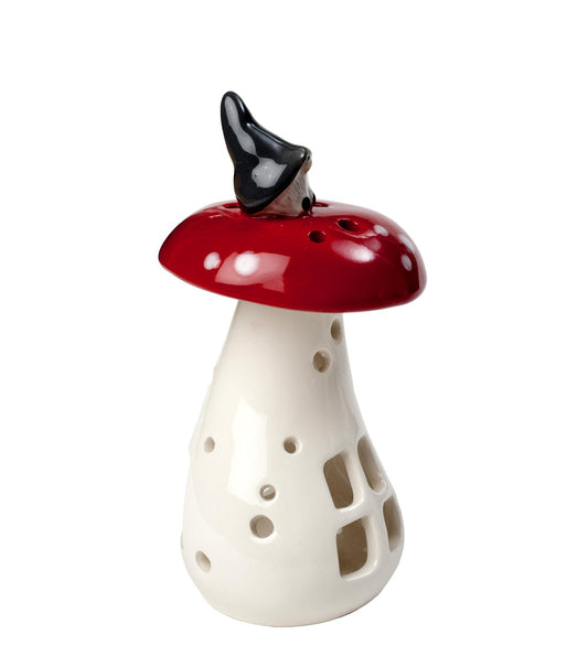 Naasgransgarden Gnome Mushroom Lantern 14cm