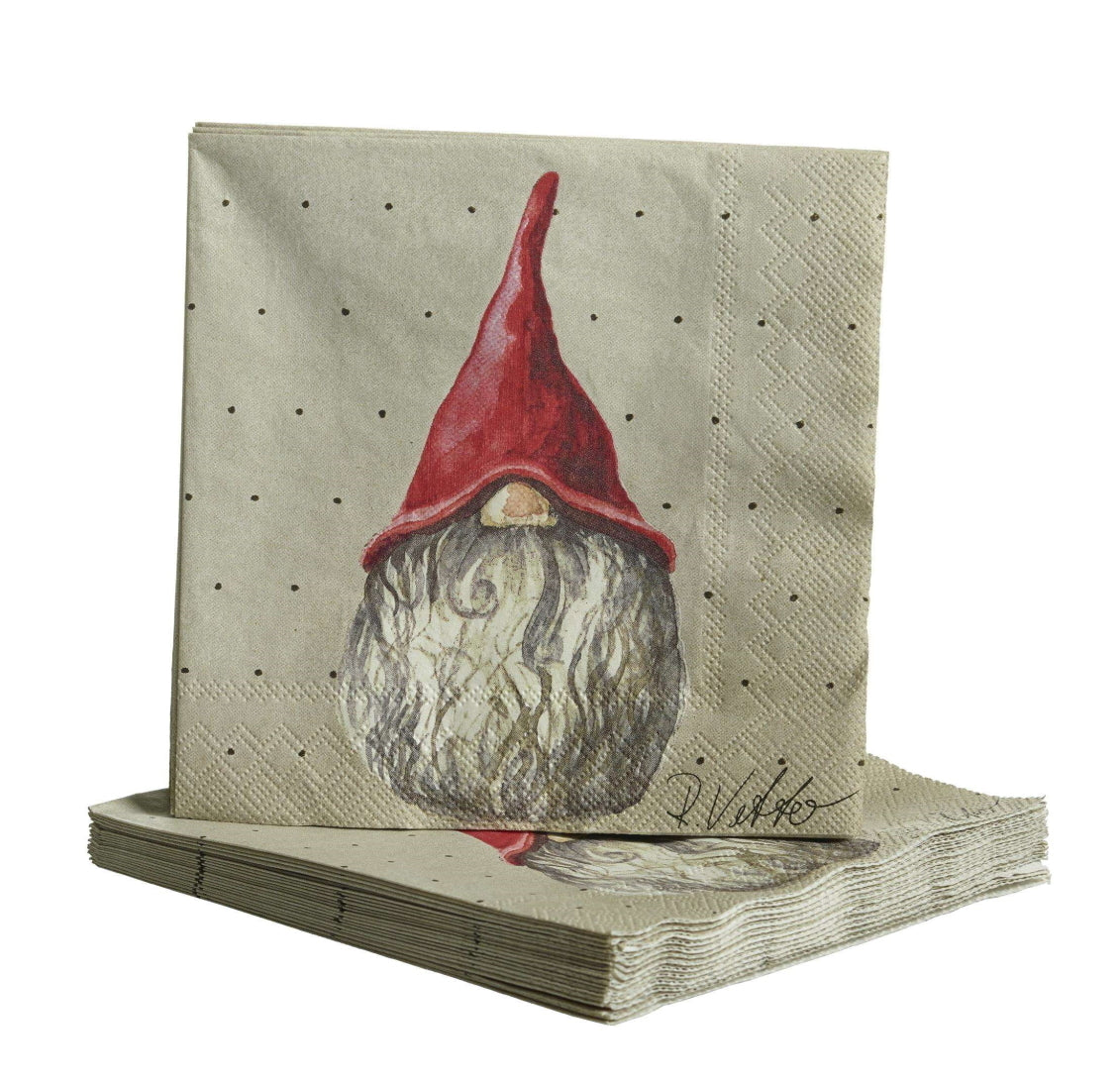 Naasgransgarden Herman Santa Napkins 25x25