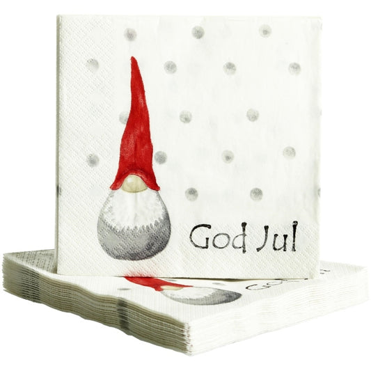 Naasgransgarden Santa High Hat white Napkin