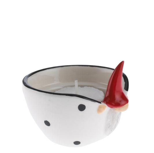 Naasgransgarden Peek-a-Boo Santa Bowl 7cm