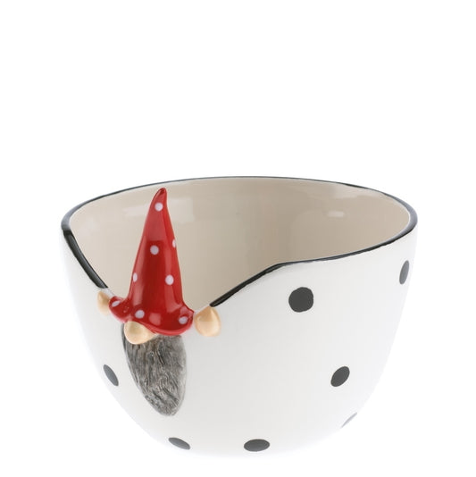 Naasgransgarden Peek-a-Boo Santa Bowl 10cm