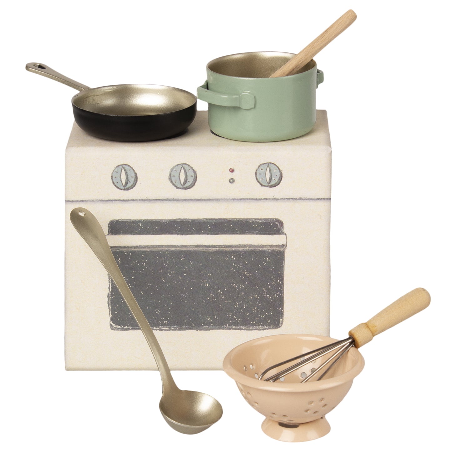 Maileg Miniature Cooking Set