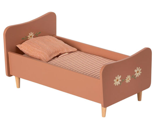 Maileg Wooden Bed Mini Rose