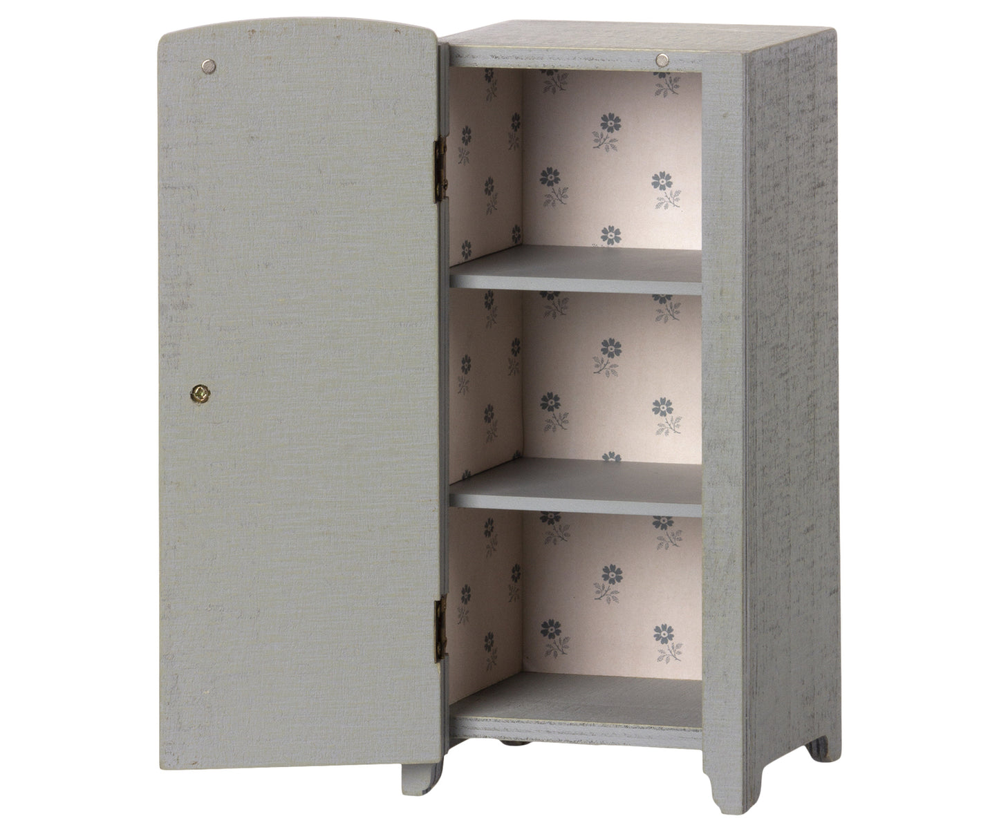 Maileg Miniature Closet Grey-Mint