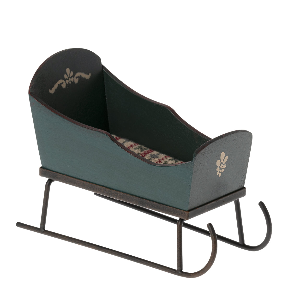 Maileg Sleigh for Mouse green