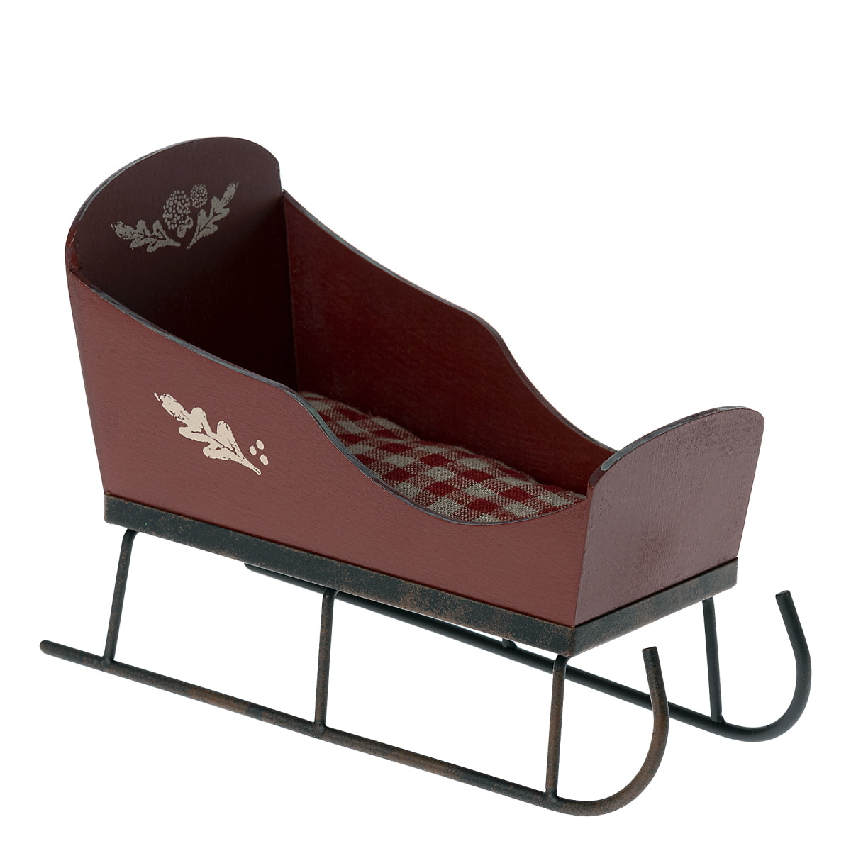 Maileg Sleigh for Mini Pixy red