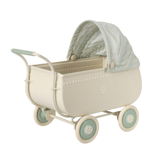 Maileg Pram Micro Blue