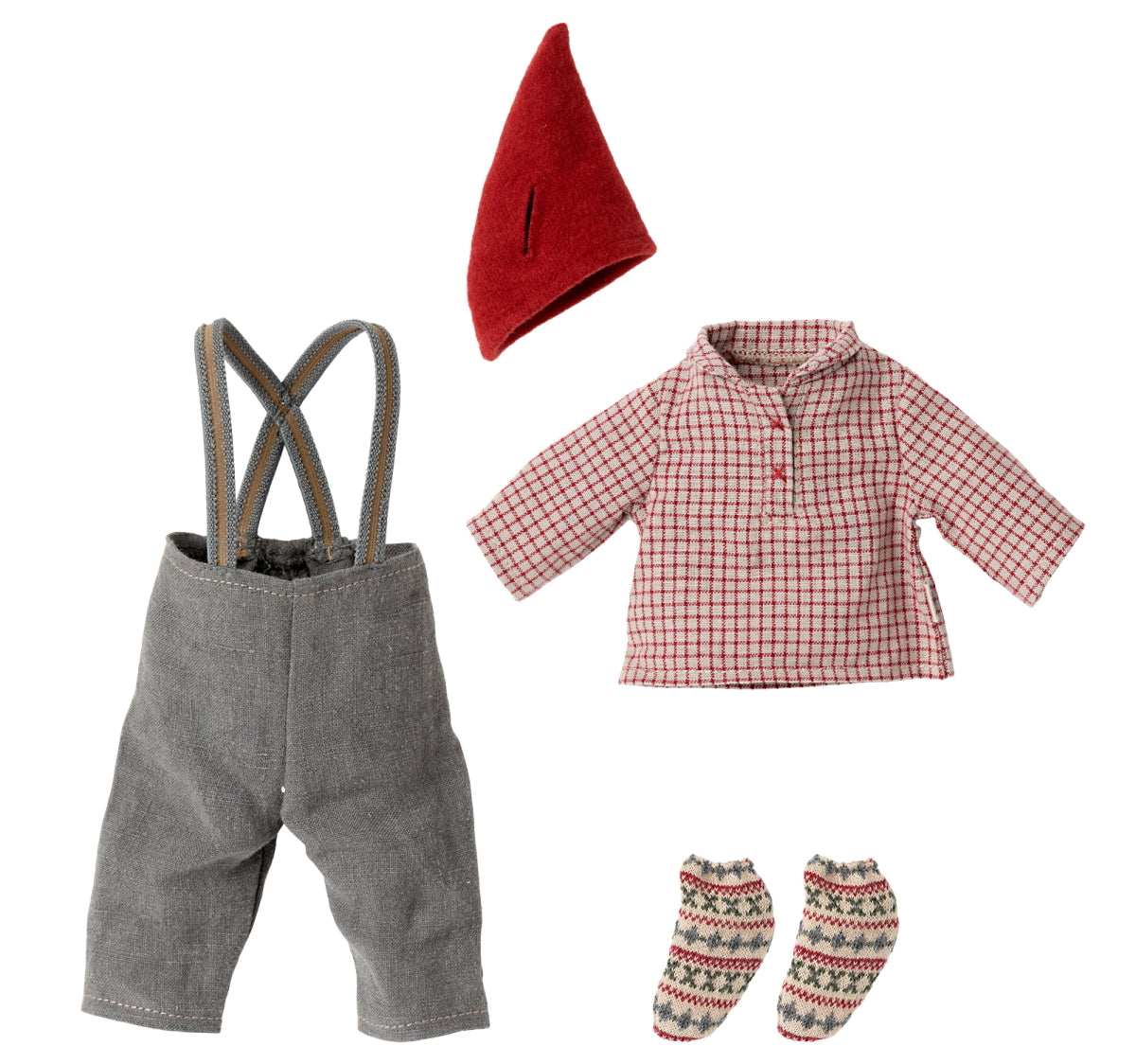 Maileg Christmas Clothes for Mouse Boy Medium