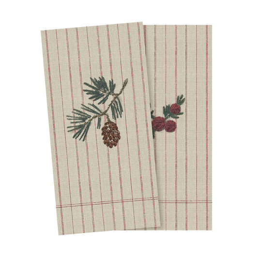 Maileg Napkins Brindille De Noel Small