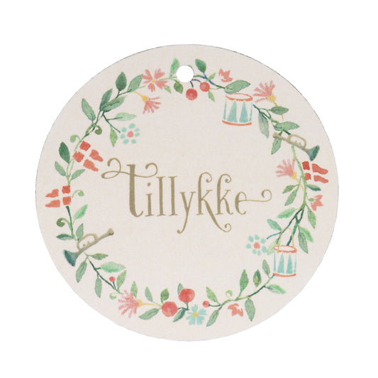 Maileg Gift Tags Tillykke 15pk