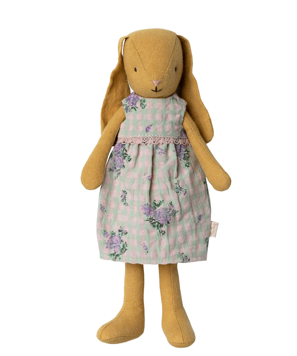 Maileg Bunny Size 2 Dusty Yellow Dress